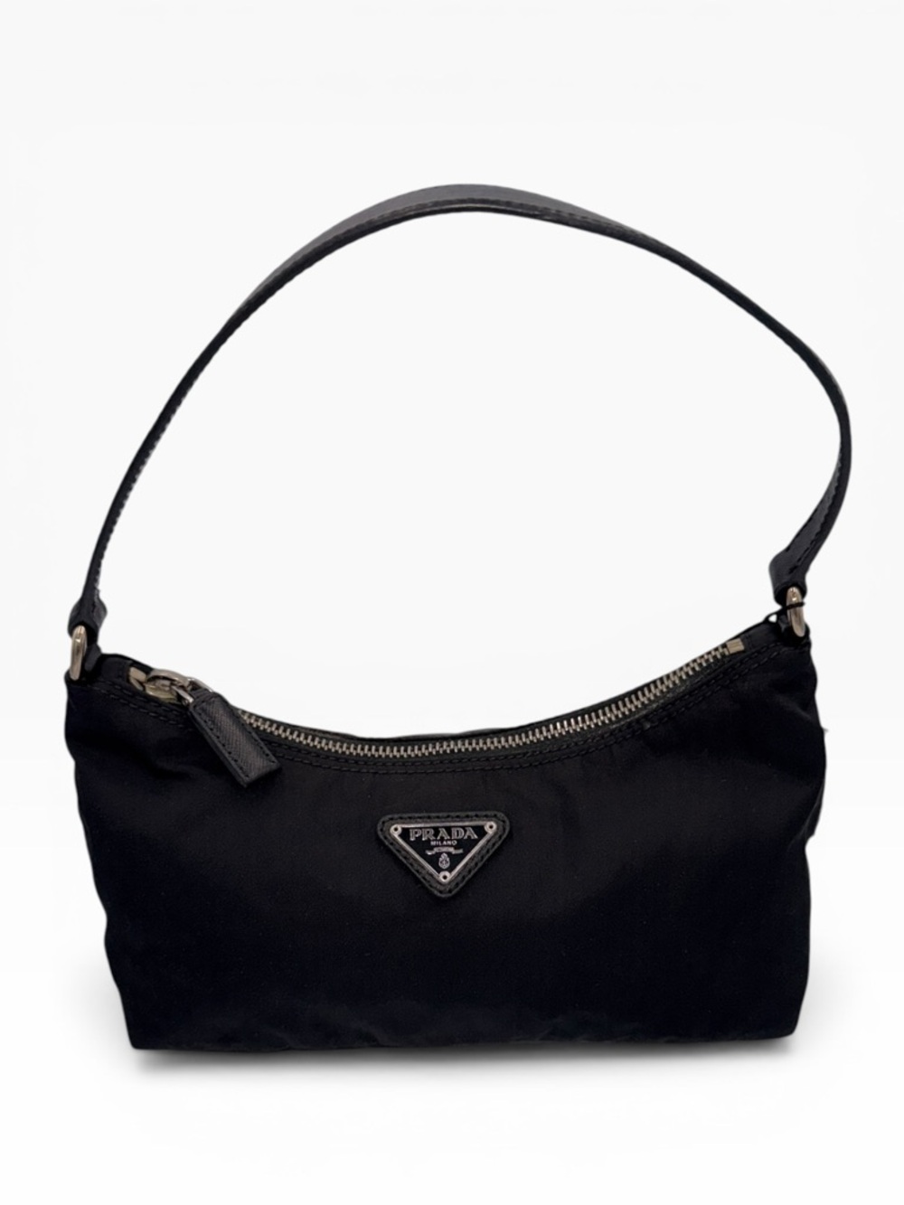 Prada Re-Edition 2005 Re-Nylon Mini Shoulder Bag Black Authenticated - Picture 14 of 16